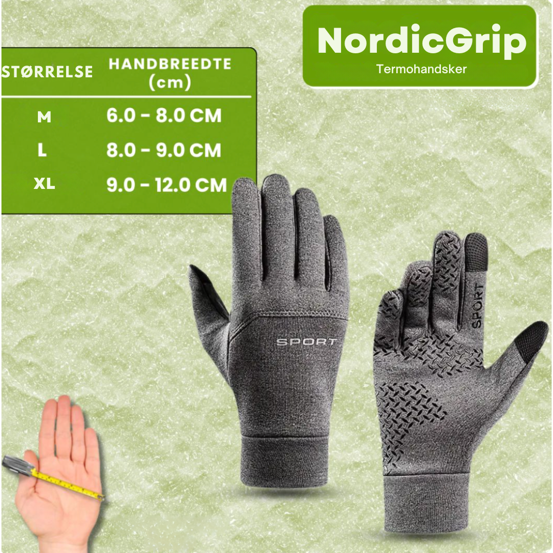 NordicGrip™ Sport Termiske Handsker