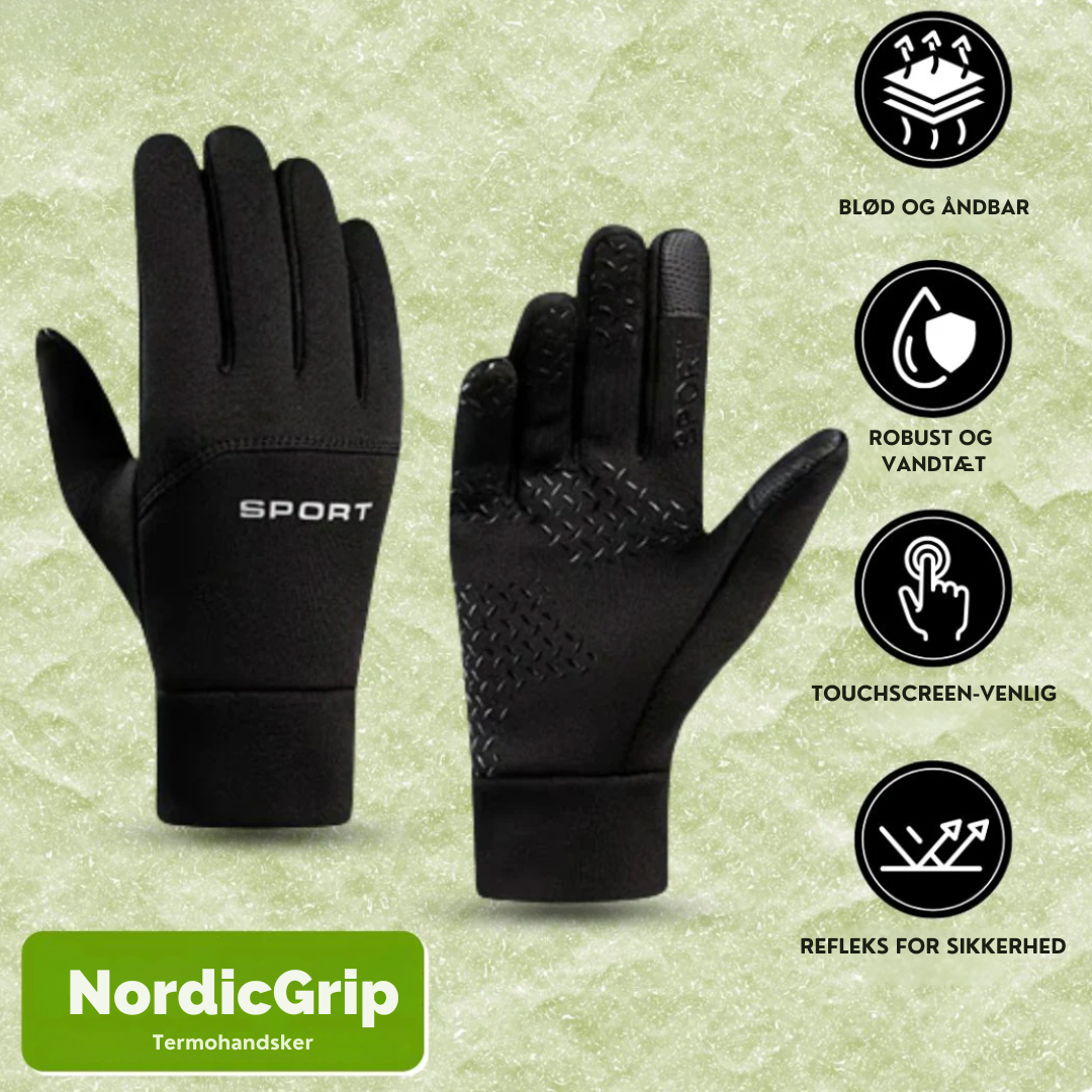 NordicGrip™ Sport Termiske Handsker