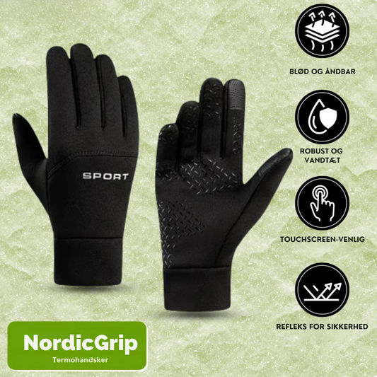 NordicGrip™ Sport Termiske Handsker