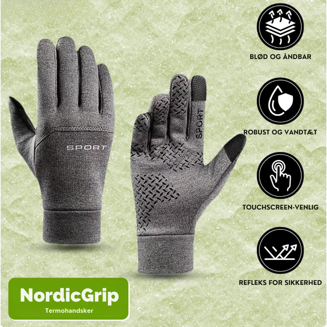 NordicGrip™ Sport Termiske Handsker
