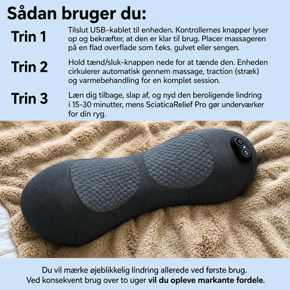 SciaticaRelief Pro™ 3-i-1 Terapisystem