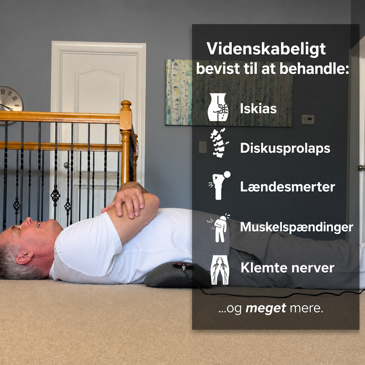 SciaticaRelief Pro™ 3-i-1 Terapisystem