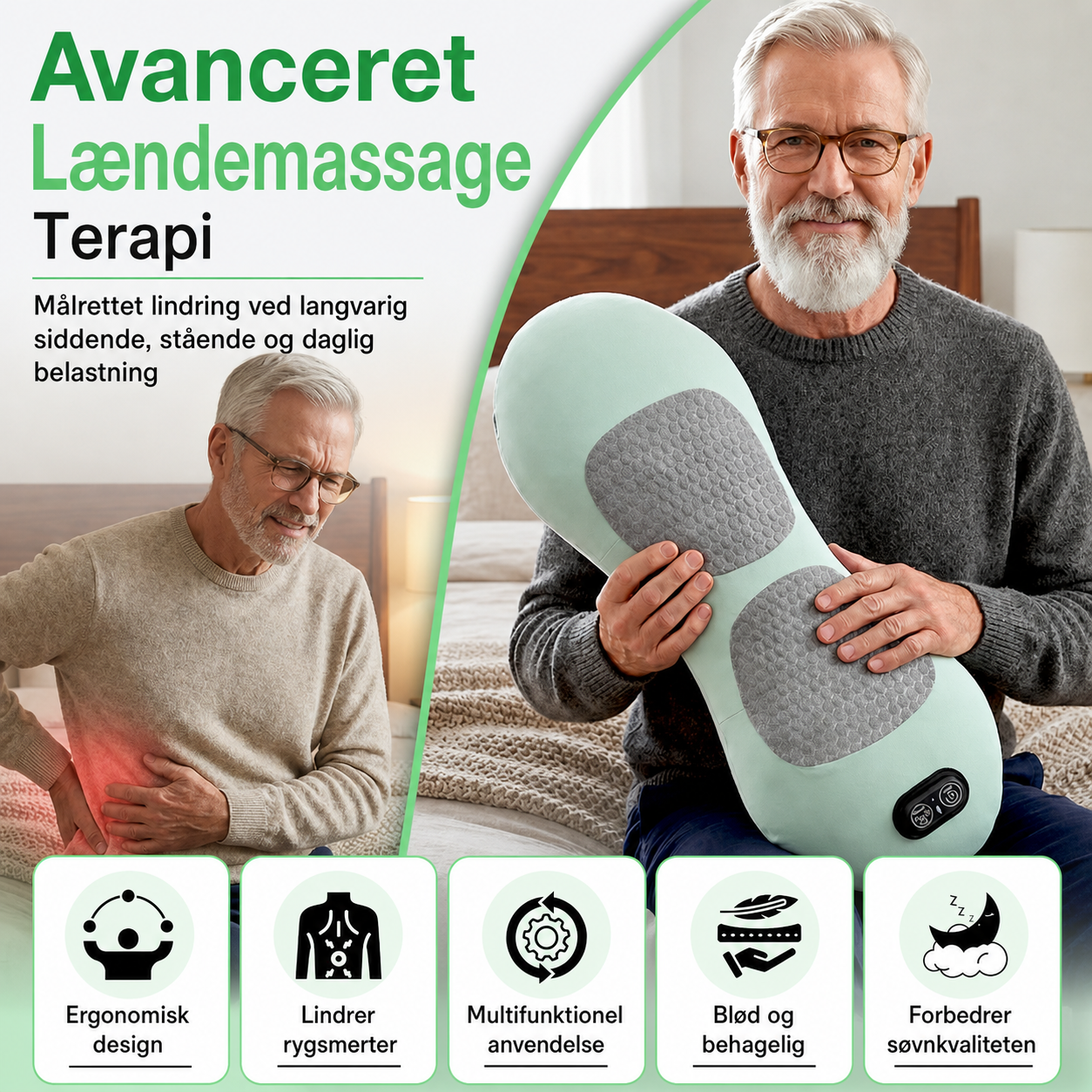 SciaticaRelief Pro™ 3-i-1 Terapisystem