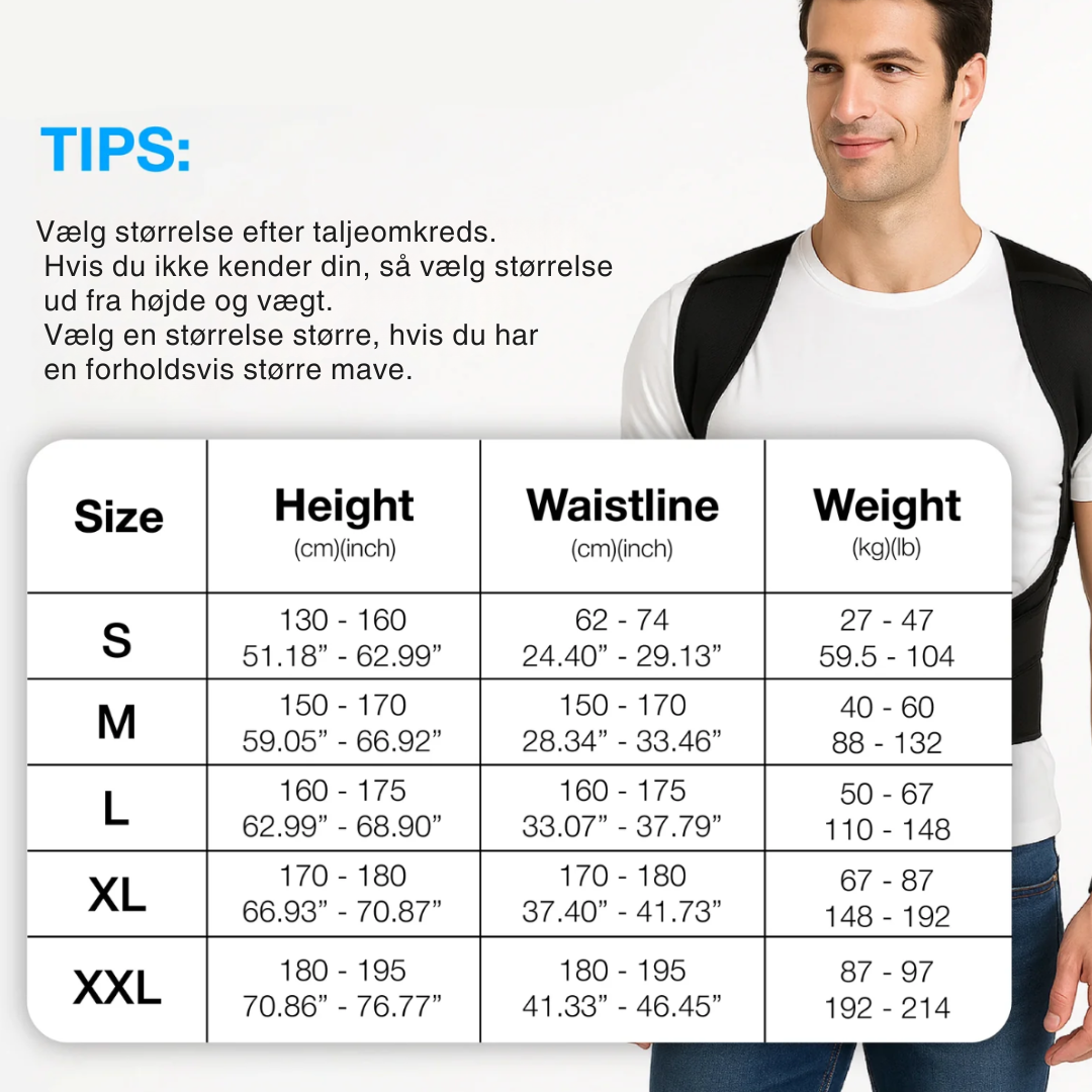 SpineAlign™ Holdningskorrigerer